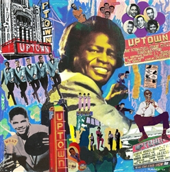 Vintage James Brown and Motown greats at Philadelphia Uptown Theater Poster from www.retrophilly.com