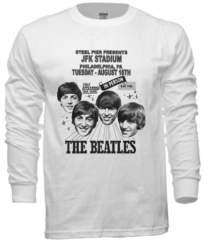 Vintage Beatles Philadelphia '66 Tour T-Shirt - RetroPhilly.com