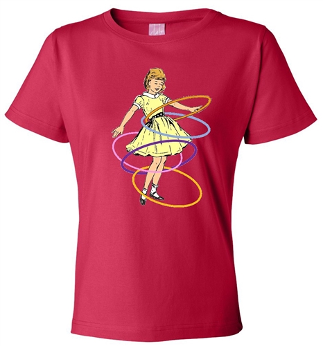 Hula girl 2024 t shirt