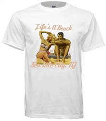 Vintage Life's a Beach at Sea Isle City, New Jersey Tee from www.retrophilly.com