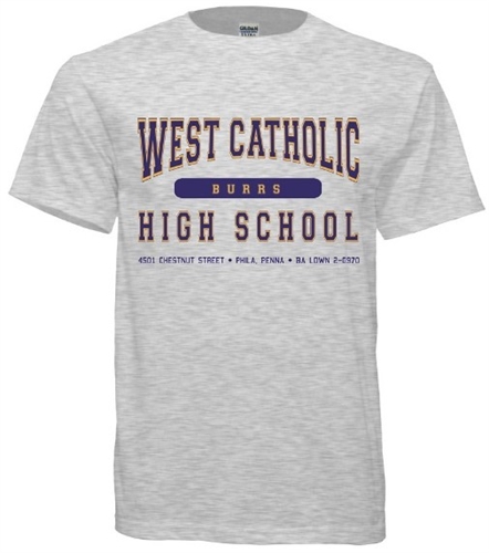 West Catholic Boys High Philadelphia Old School T-Shirt