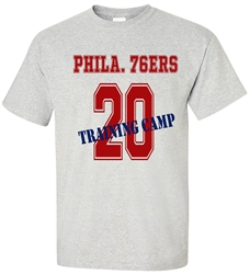 Doug Collins 77-78 Training Camp 76ers Tee from www.retrophilly.com