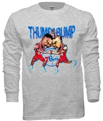 Philadelphia 76ers Charles Barkley Rick Mahorn Thump and Bump shirt -  Dalatshirt