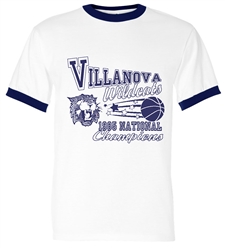 Vintage 1985 Villanova T-Shirt from RetroPhilly.com