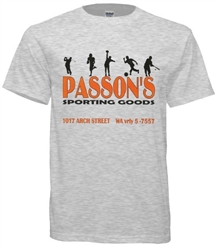 Vintage Passon's Sporting Goods Philadelphia Tee from www.RetroPhilly.com