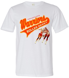 Vintage Philadelphia Warriors Roller Derby Tee from www.retrophilly.com