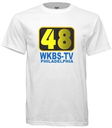 Vintage WKBS 48 Philadelphia T-Shirt from www.retrophilly.com