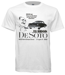 Vintage Groucho Marx Philadelphia DeSoto Dealer T-Shirt from www.retrophilly.com