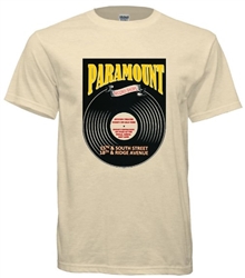 Vintage Paramount Record Stores Philadelphia T-Shirt from www.RetroPhilly.com