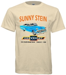 Vintage Sunny Stein Chevrolet Philadelphia T-Shirt from www.RetroPhilly.com