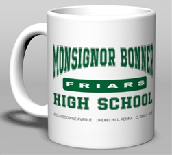 Monsignor Bonner High Old School Mug from www.retrophilly.com