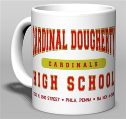 Philadelphia Cardinal Dougherty High Old School Mug from www.retrophilly.com