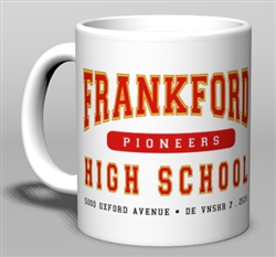 Philadelphia Frankford High Old School Mug from www.retrophilly.com