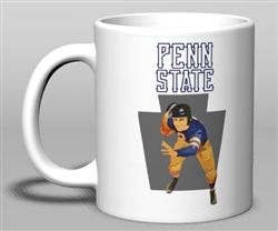 Vintage Penn State Football Old School Ceramic Mug from www.retrophilly.com