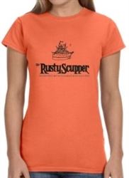 Sale!  Vintage Rusty Scupper Ladies Tee Large